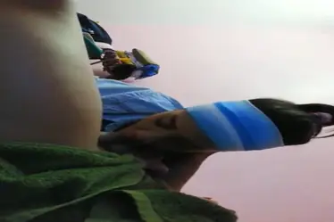 ABG Bandana Biru Nyepong Panas Viral Indo Kost poster
