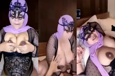 Bokep Jilbab Tante Hijab Montok Dientot Puas Hot poster