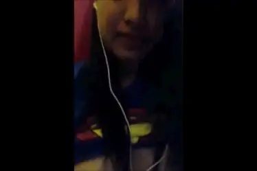 Cewek Seksi Baju Superman Pamer Dada Mulus Kost poster
